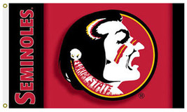 Florida State - 3&#39; x 5&#39; NCAA 2-Sided Polyester Flag - $43.20