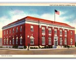 Post Office Building Benton Harbor Michigan MI UNP Linen Postcard E19 - $1.93