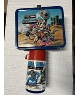 Vintage Aladdin 1983 He Man &amp; Masters of The Universe Metal Lunchbox and... - $1,759.27 MXN