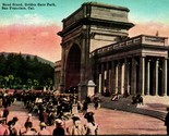 Band Stand Golden Gate Park San Francisco CA California 1911 DB Postcard E9 - £3.13 GBP