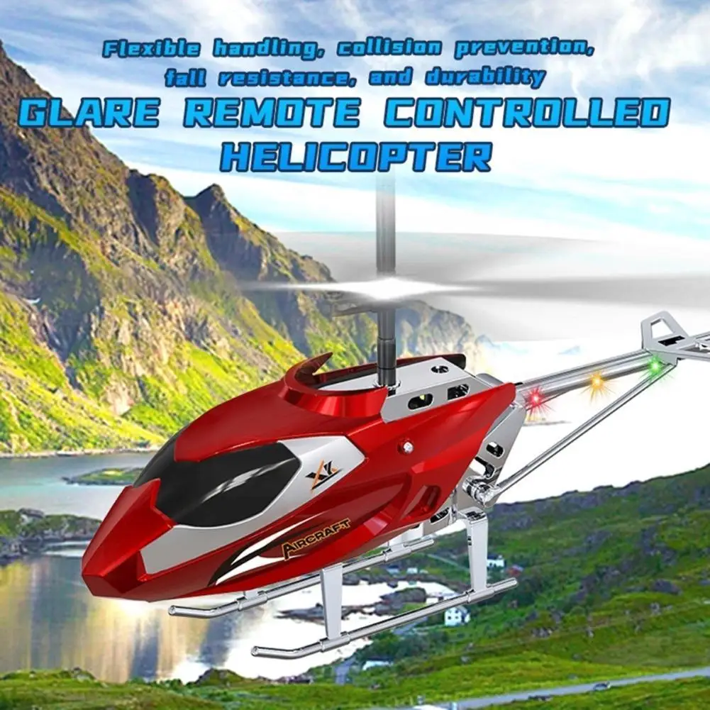 Rc Helicopter Xk913 3.5Ch 2.5Ch Remote Control plane Aircraft Fall Resis... - £17.87 GBP+