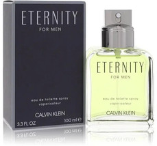 Eternity by Calvin Klein Cologne for Men New Fragrance In Box  3.4 oz EDT - £30.17 GBP