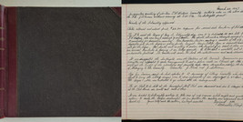 1947 vintage KNIGHTS of COLUMBUS MEETING BOOK w EPHEMERA schenectady ny 201 - £136.88 GBP