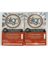 Align 5x extra strength 21 Capsules, Lot of 2  - $49.95