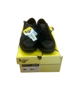 Dr. Martens Maltby SR Leather Work Shoes US M Size 8/W Size 9 Black Leat... - $109.74 CAD