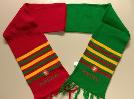 Official License Product Soccer Scarf WORLD National Soccer Team PORTUGAL - £19.75 GBP