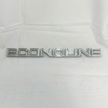 Ford E2UB16B114AA 1981-1991 Econoline Silver Front Fender Emblem Nameplate Badge - £38.69 GBP