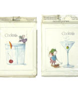 Cocktail Party Cartoon Mice Vtg Invitations 2 Pack Bundle Golf 16 Invite... - £18.89 GBP