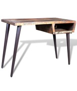  Desk Multi-color Reclaimed wood, Painted iron 43.3 x 19.7 x 31.5 in - $5,318.46 MXN