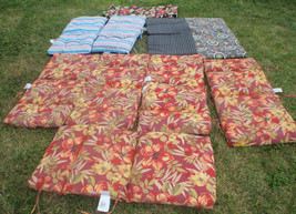 Lot Of Outdoor Patio Chair Cushions - $60.00