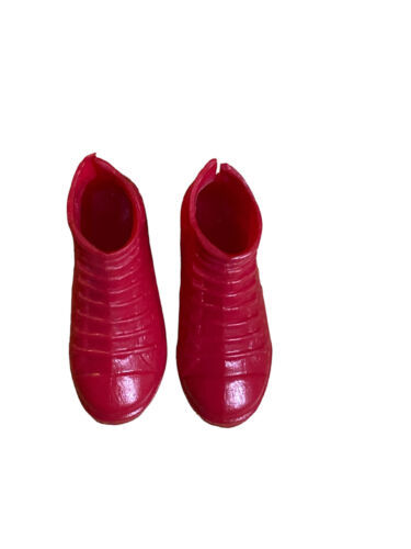 Mattel Barbie KEN DOLL Pair of Shoes RED TENNIS SHOES Sportswear Accessories - $8.81