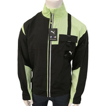 Nwt Puma Msrp $139.99 Bmw M Motorsport Men Black Long Sleeve Woven Jacket Size L - £46.75 GBP