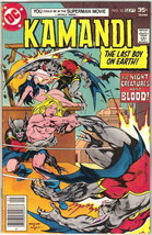 Kamandi, The Last Boy On Earth Comic Book #52 DC Comics 1977 FINE+ - £5.83 GBP