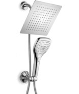 Dream Spa Ultra-Luxury 9&quot; Rainfall Shower Head/Handheld Combo Convenient - £35.34 GBP