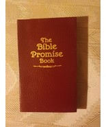 The Bible Promise Book 1985 Barbour &amp; Company Paperback Maroon Red Nonfi... - £10.09 GBP