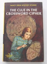 Nancy Drew #44 Clue In The Crossword Cipher ~ Carolyn Keene Third Print Mystery - £8.82 GBP