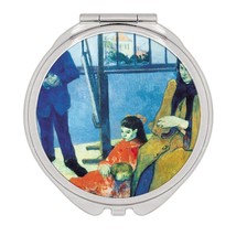 Eugene Henri Paul gauguin : Gift Compact Mirror Famous Oil Painting Art Artist P - £10.47 GBP