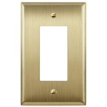 Decorator Switch Or Receptacle Metal Wall Plate, Stainless Steel Outlet Cover, C - £17.18 GBP