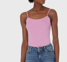 CALVIN KLEIN Pure Ribbed Bodysuit Lilac Rain Size XL $54 - NWT - $17.99