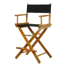 Casual Home Honey Oak Frame/Black Canvas 24&quot; Counter Height Directors-Chairs - $96.07