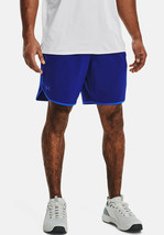 UA Under Armour HIIT Woven Shorts Mens XL Blue Athletic Loose NEW - $29.57