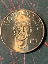 1992 Sports Stars Collector Coins Robin Yount HOF Milwaukee Brewers Base... - $9.99