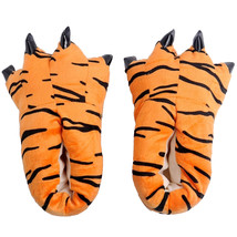 Fashion Animal Monster Foot Slippers For Winter Dinosaur Claw Plush Halloween Gi - £21.53 GBP