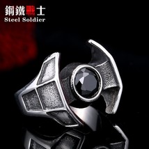 L soldier hot sale film style men fashion stainless steel ring unique men darth vader s thumb200