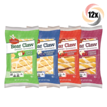 12x Packs Variety Flavor Cloverhill Bakery Bear Claw Danish 4.25oz Mix &amp;... - £21.47 GBP