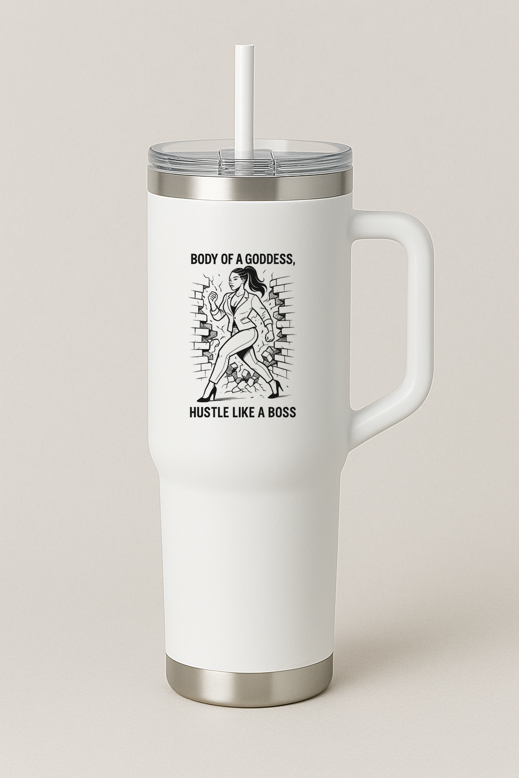 Body Of A Goddess, Hustle Like A Boss Tumbler - $24.99+