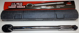 1/2 inch Drive Click Torque Wrench 10 to 150 Ft. lbs. &amp; 13.6 to 203.5 NM... - $32.99