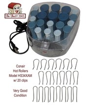 Conair Hot Curlers Model HS34XAM with 20 clips - $21.95
