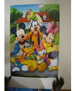 Mickey Mouse Poster Minnie Donald Duck Daisy Pluto Walt Disney and Friends - $71.96