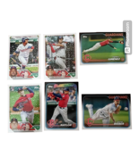 Cleveland Guardians 6 Cards Lot 2023-24 Topps Baseball Card - $5.63