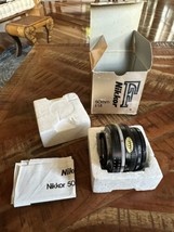 In Box Nikon AI Nikkor 50mm f/1.8 MF  Lens From JAPAN - $98.01