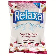 Relaxa Candy Grape Mint, 135 gram - £18.09 GBP