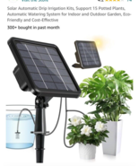 Moistenland Solar Powered Automatic Watering System SWP-301 Anti Siphon ... - $367.66 MXN