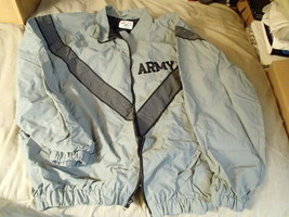 US Army Skilcraft PT Vented Windbreaker Jacket - SZ Large 8415-01-465-4670 - £7.86 GBP