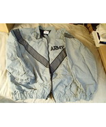 US Army Skilcraft PT Vented Windbreaker Jacket - SZ Large 8415-01-465-4670 - $9.99