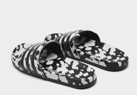 Adidas Adilette Comfort Black White Slides Sandals Womens - £20.03 GBP
