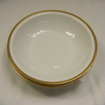 Vintage Set of White Soup Bowls The Baronial Bavaria PMS 8-C - $553.18 MXN