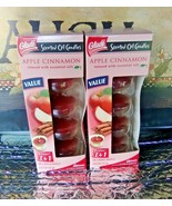 (8) GLADE Scented Oil Candle refills APPLE CINNAMON ESSENTIAL OIL - £20.73 GBP