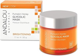 Andalou Naturals Pumpkin Honey Glycolic Mask, Brightening &amp; Exfoliating ... - $27.99