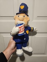 Vintage PEPSI Cola Soda Pop Advertising Plush ToyBox Creations Officer RARE - $29.09
