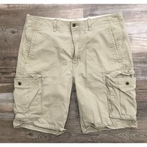 Levis Mens Size 36 Tan Brown Cargo Shorts - £14.28 GBP