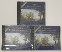The Complete Beethoven Symphonies - Audio CD 1992 - Volumes A B C - Lot of 3 - £12.05 GBP