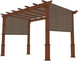 Change The 8&#39; X 12&#39; Universal Pergola Shade Cover Canopy With Grommets, ... - $59.96