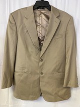 Haspel Men&#39;s Tan 100% Wool Blazer Size 40S SKU 6063 - $46.71