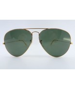 Vintage B&amp;L Ray Ban Aviator Sunglasses BL Etched Lenses Size 62-14 Made ... - $230.03 CAD