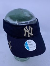 Vintage New Era Huxley New York Yankees Visor Hat Blue Gold Stitched Gol... - £19.45 GBP